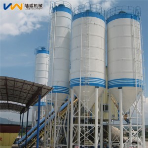 China top ten selling products interlock brick making machine price for silo