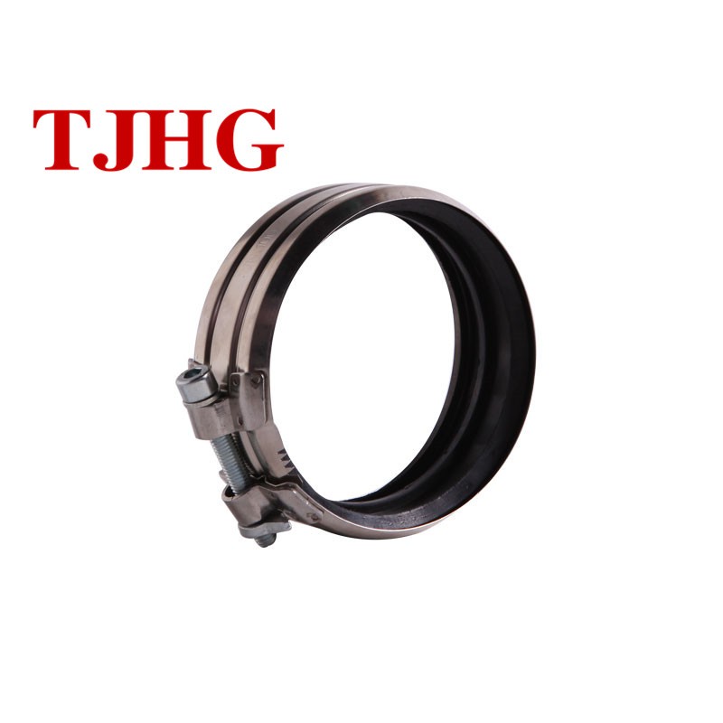China wholesale Manufacturer Adjustable stainless steel coupling hose clamp clip