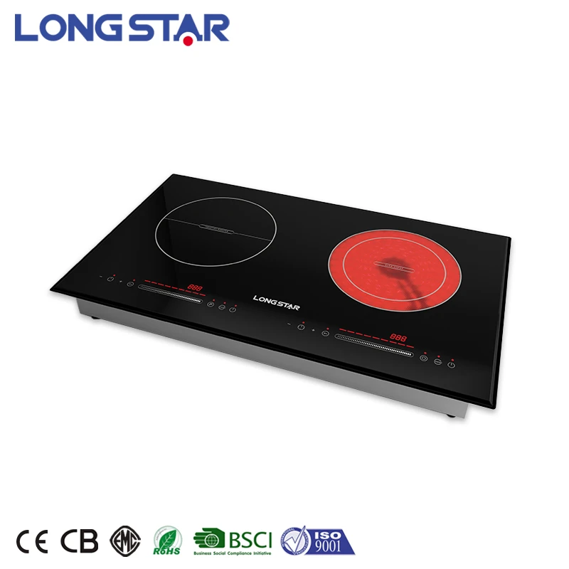 China Zhongshan 220V Input Power Induction Cooker 4000w Induction Cooktop