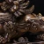 Import Chinese Large wood grain color Sculpture Pixiu Statue from China