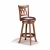 Import Chinese manufacturer dining cafe chair modern leisure PU bar stool classic design bar chair from China