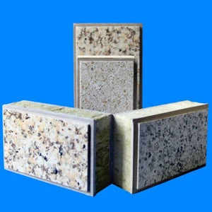 Chinese new product insulation integration bord external wall finish material