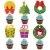Import Christmas Cupcake  Snowman  Christmas Theme Party Cake topper  Decoration Party Supplies from China