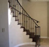 circular stair wrought iron