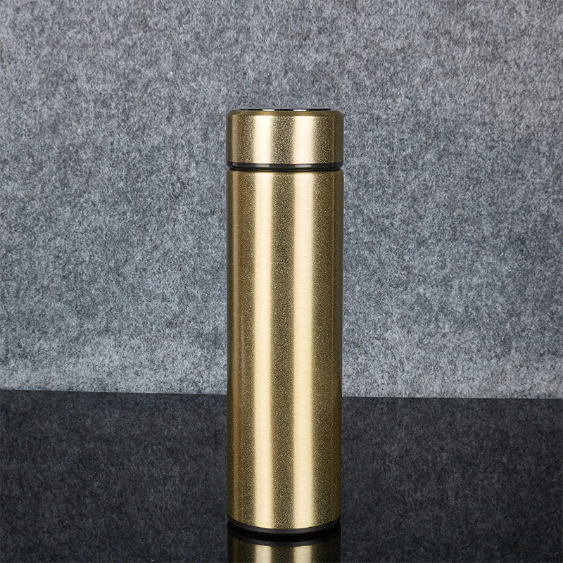 Classical design business 500ml 17oz double wall stainless steel insulated LED Temperature vacuum cup thermos