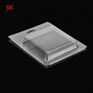 Clear PET Plastic Clamshell Cavity Blister Packaging