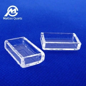 clear quartz product quartz glass  square petri dish petri dish laboratory