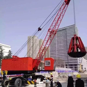 CLQ16 Truck crane ,grab crane for handling/moving the material with grab