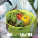 Colander with handle collapsible kitchen colander bowl strainer double drain basket bowl PIONEER Thailand manufacturer exporter