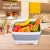 Import Collapsible Plastic Folding dish tub sink drain wash basin kitchen fruit vegetable washing drying storage basket with handle from China