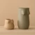 Import color body vase nordic ceramic flower vase from China