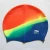 Import Colorful Customized Logo Printed Silicone Swim Cap for Adult and Children from China