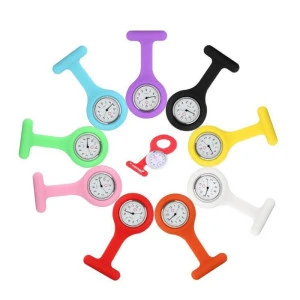 Colorful Hot Selling High Quality Nurs Fob Watch Pin Doctor Silicon