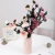 Import Colourful plastic vase for flower wholesale Plant Flower Pot for home hotel from China