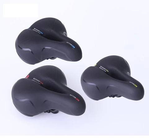 Comfortable Bike Saddle Bicycle Seat is Thickened, Mountain Bike Road Extra Wide Bicycle Seat
