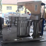 Commercial automatic multi head stirring frying pan