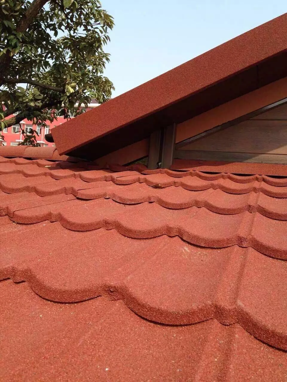 construction roofing materials Factory Price Steel Sheet in Ghana Africa Solar Stone Coated Metal Roof Tiles