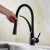 Import Contemporary brass upc sink mixer taps pull down hose spray kitchen faucet black torneira cozinha griferia cocina from China