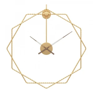 Creative Minimalist Iron Wall Clock Personality Designer Wall Clock