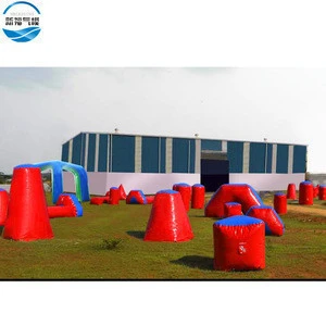 CS Game Target Shooting Inflatable Archery Inflatable Paintball Bunkers for rental