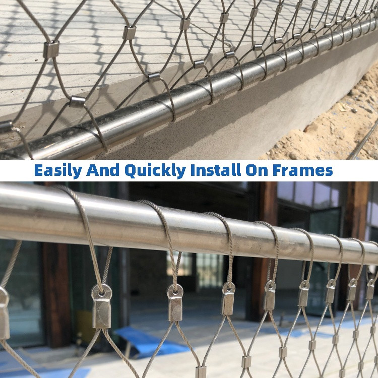 Buy Custom 316 Inox Flexible Architectural Stainless Steel Wire Cable ...