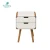 Import Custom Bamboo Legs Mdf Wooden Bedside Table from China