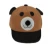 Import Custom cartoon bear hat outdoor baby sun protect baseball cap kids sunhats from China