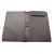 Import Custom Leather Lichee Pattern Wallet Bill Document Files Holder Money Pen Clip from China