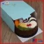 Import Custom logo hard cake box packaging, white thick birthday cake paper box from China