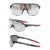 Import Custom Logo One Piece Windproof Polarized Sunglasses Oversize Ski Cycling One Lens Fashion Sport Sunglasses For Men from China