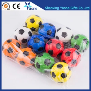 Custom Logo Print Hand Football Exercise Soft Elastic Squeeze Stress Reliever Ball Kid Small Ball Toy Adult Massage Toys