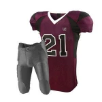 Custom Made American Football Uniform High Quality 100 % Polyester American Football Uniform For Sale