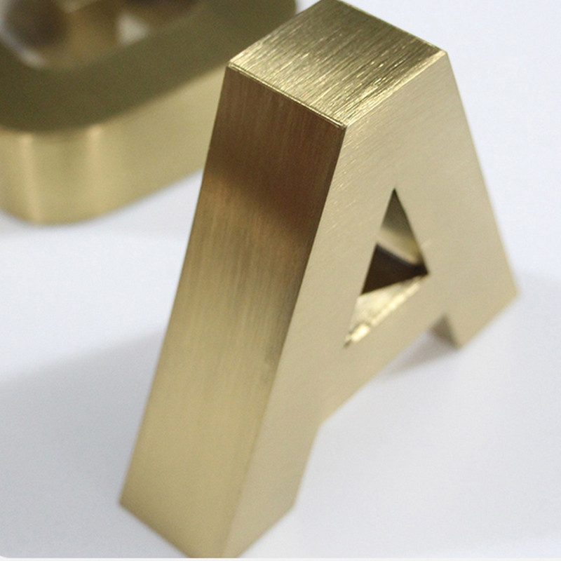 Buy Custom Metal Sign Letters Outdoor Waterproof Decoration Stainless