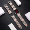 Custom New product 4 Color Leather Watchband for Apple Watch Bands Series fashion 38 / 40 / 42 / 44mm watch Strap
