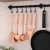 Import Custom Non stick rose gold kitchen accessories Stainless Steel Kitchenware Cooking Tools Complete Kitchen Utensil Sets of Holder from China