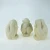 Import Custom Office Decoration No hear NO speak NO see resin Crafts Gold three Monkeys statue from China