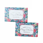Custom Printing Gift Handmade Soap Boxes White Cardboard Luxury Soap Packaging Box