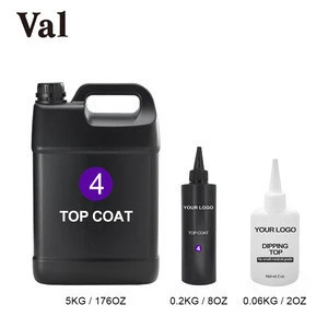 Custom Private Label Easy Soak Off Acrylic Nail Dipping Powder System Liquid Nail Glue, Base Coat, Top Coat Refill