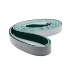 Custom PU 8M-7752-NFT green coating color  machine timing belts