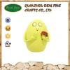 Custom resin yellow egg piggy bank for gift to children