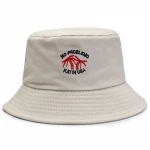 Custom short brim Colorful  embroidery high quality bucket hat