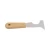 Import Custom stainless steel paint scraper mirror polished beech wood handle putty knife from China