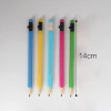 Custom unique plastic cheap promotional 0.7mm lead auto pencil mechanical pencil