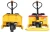 Import Custom Width 440 2t off-Road Wheel Full Electric Pallet Truck Forklift Stand Pallet Jack from China