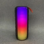 Custom Wireless Blu-Tooth Speaker Outdoor Indoor Stereo Speaker Portable Bass Parlantes Portatiles Colorful LED Light Speakers