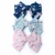 Import Customizable wholesale in stock girls&#x27;fashion fabric hairgrips butterfly hair pins hair bow clips from China