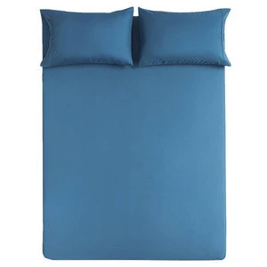 Customize hotel life bed sheet set soft microfiber bedding set