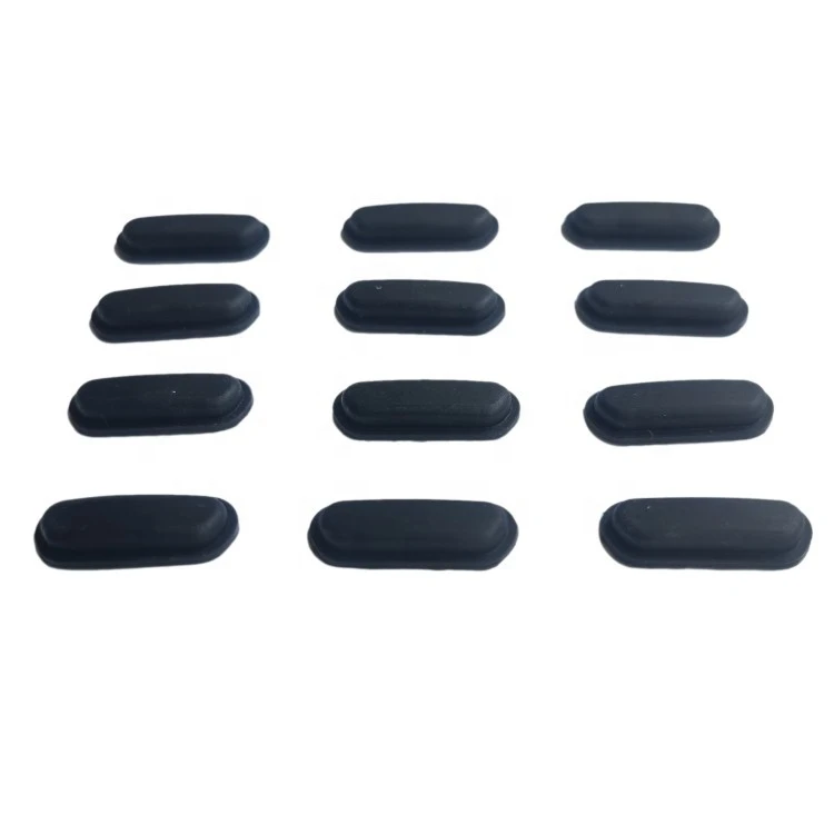 Customized Black Silicone Rubber Cover Silicone Buttotn Rubber Products