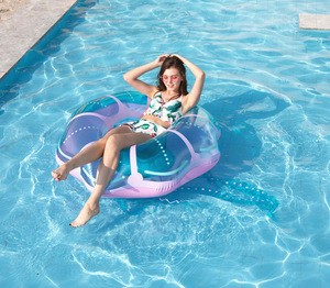 Customized Design Pvc Inflatable Baby Float Swimming Ring