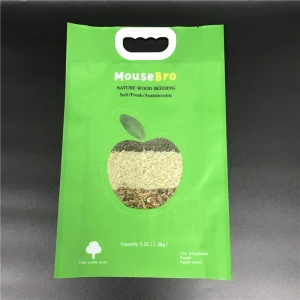 Customized Laminated Plastic Packaging Bag with Carry Handle